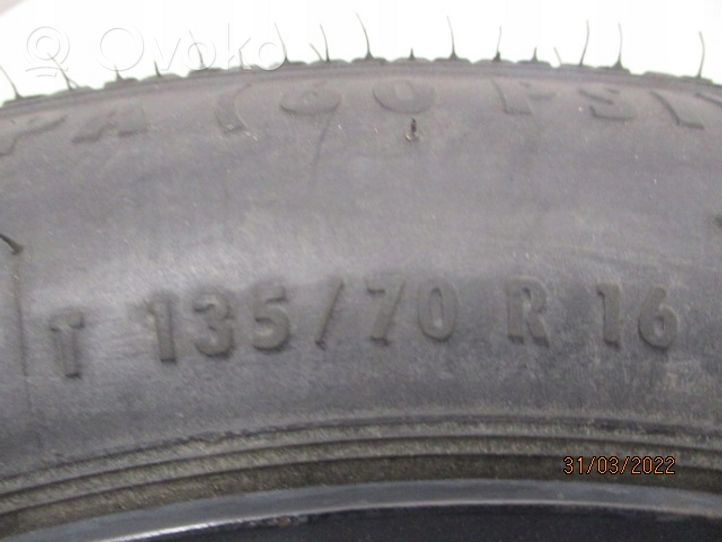 Fiat 500 R16 spare wheel 