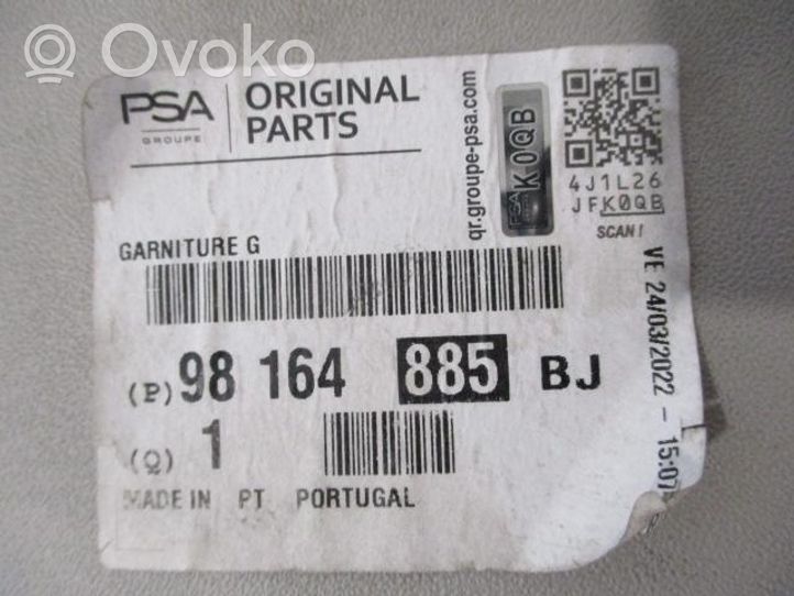 Peugeot Rifter Muu kynnyksen/pilarin verhoiluelementti 9816488577  98164885BJ