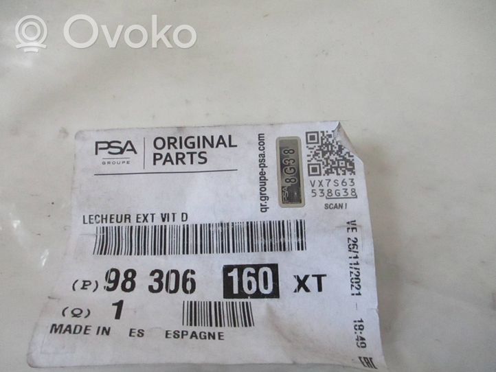 Citroen C4 III e-C4 Guarnizione in gomma portiera posteriore (sulla carrozzeria) 9830615780