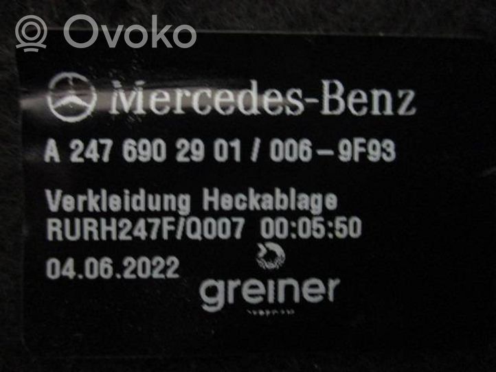 Mercedes-Benz GLA H247 Tavarahylly A2476902901