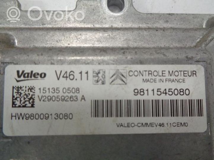 Citroen C4 III e-C4 Kit centralina motore ECU e serratura 