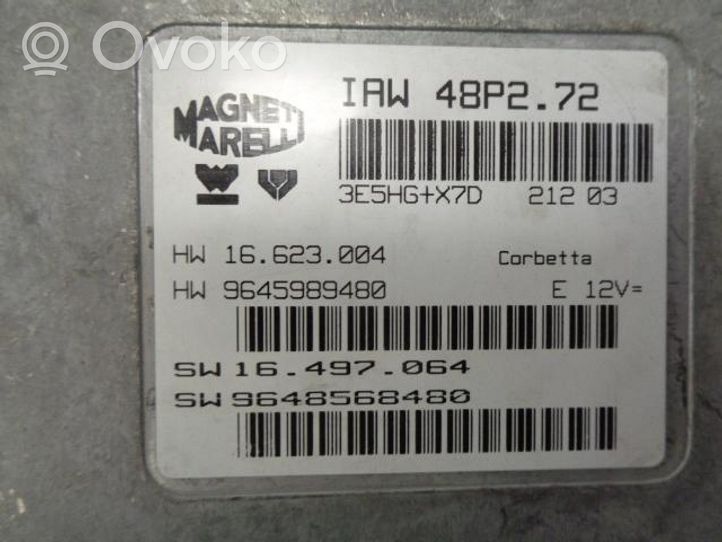 Citroen C3 Unité de commande, module ECU de moteur 