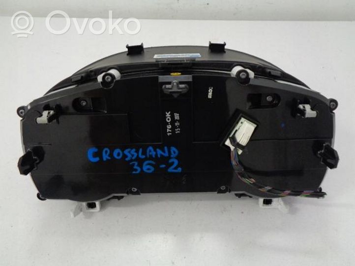 Opel Crossland X Compteur de vitesse tableau de bord 9828208080