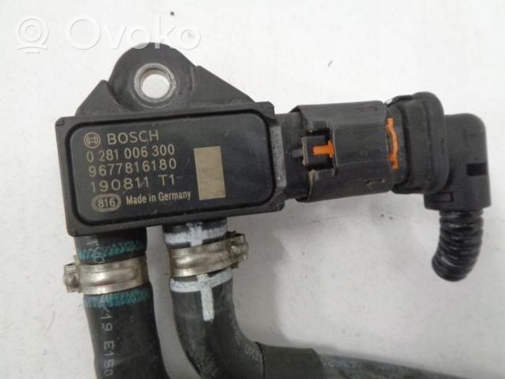 Citroen C3 Capteur de pression des gaz d'échappement 9677816180