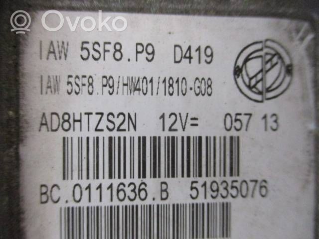 Lancia Ypsilon Engine control unit/module ECU 51935076