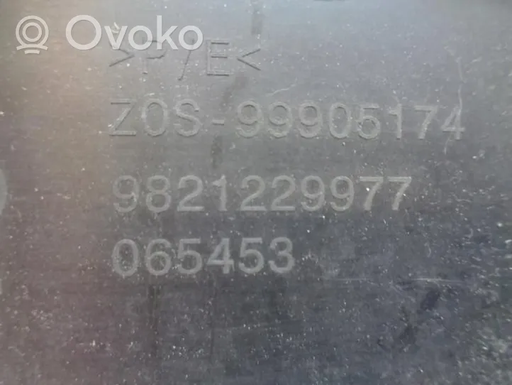 Citroen C4 III e-C4 Etupuskurin ylempi jäähdytinsäleikkö 9821229977