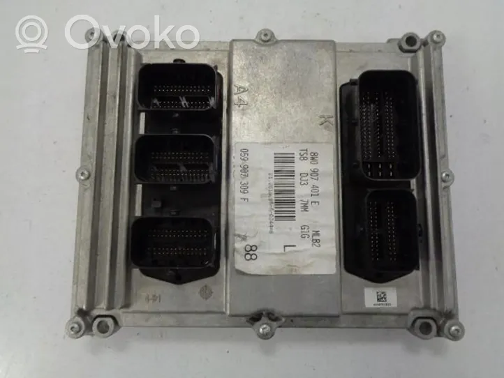 Audi A4 S4 B9 8W Komputer / Sterownik ECU silnika 8W0901401