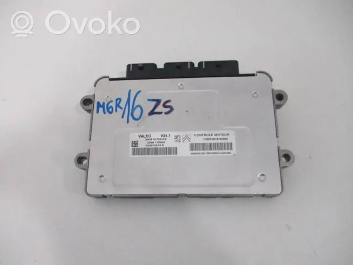 Citroen C3 Komputer / Sterownik ECU i komplet kluczy 9676782980