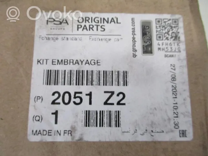 Citroen C4 I Picasso Plaque de pression d'embrayage 2051Z2