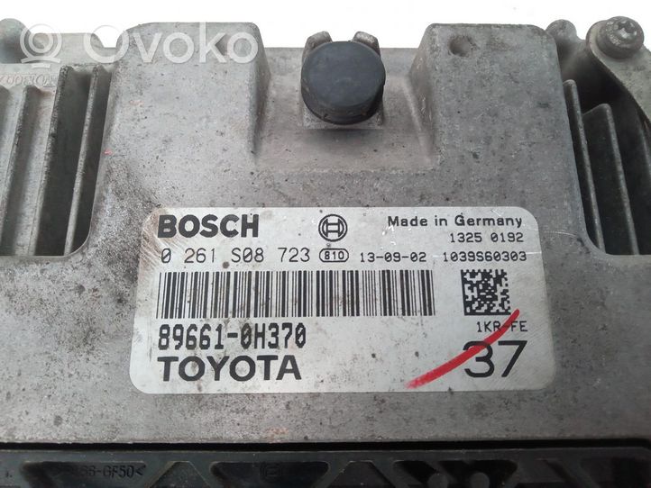 Toyota Aygo AB10 Sterownik / Moduł ECU 0261S08723