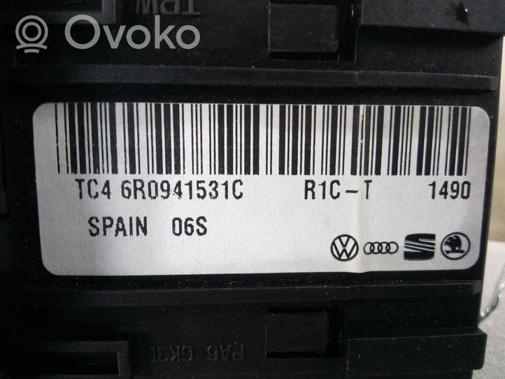 Volkswagen Polo Включатель фонарей 6R0941531C
