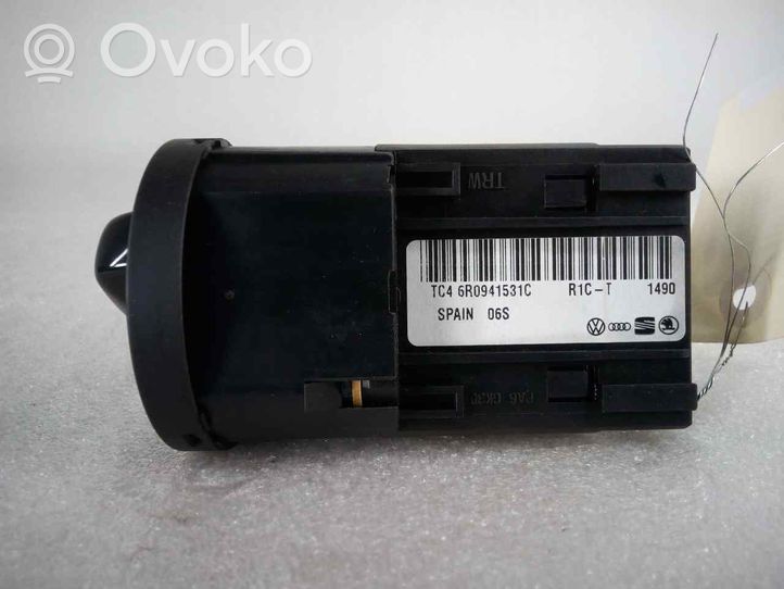 Volkswagen Polo Interruptor de luz 6R0941531C