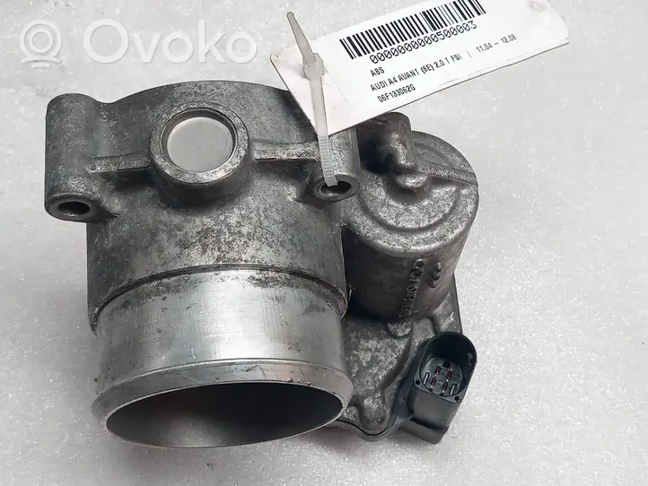 Audi A4 S4 B7 8E 8H Valvola corpo farfallato 06F133062G