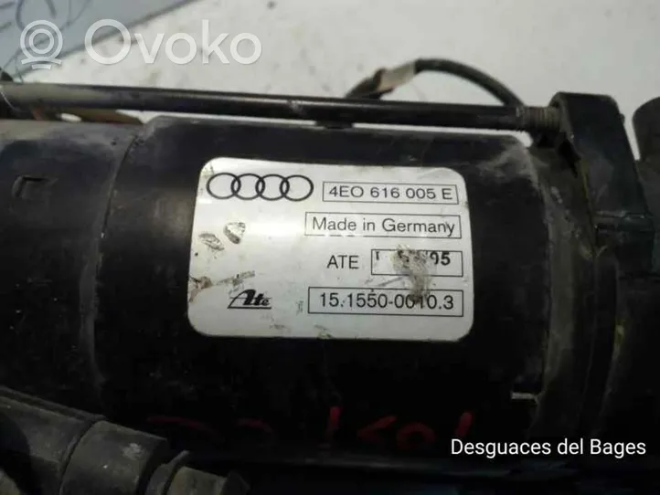 Audi A8 S8 D3 4E Compresseur à suspension pneumatique 4E0616005E