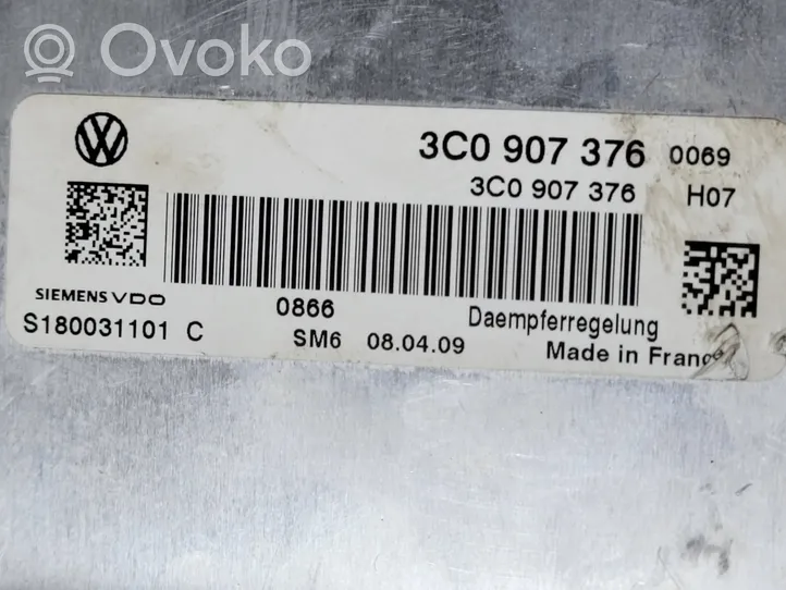 Volkswagen PASSAT CC Sterownik / Moduł zawieszenia pneumatycznego 3C0907376