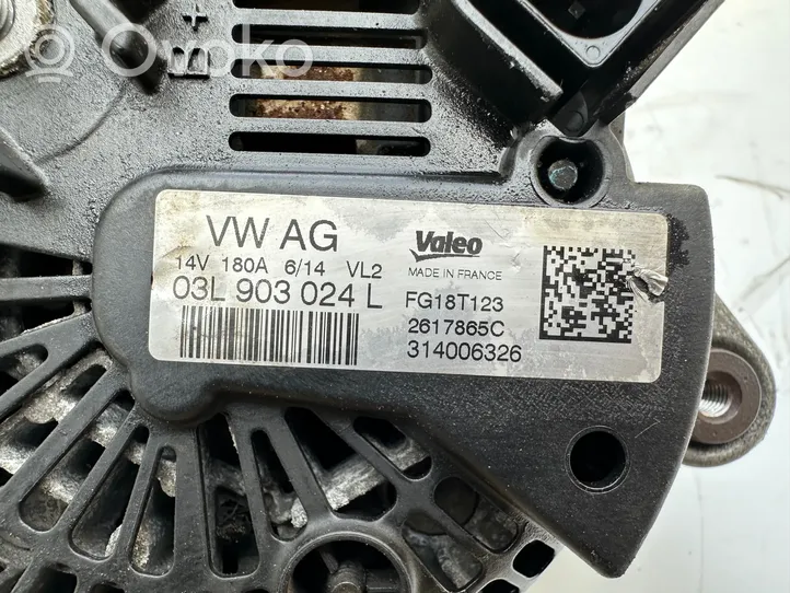 Skoda Octavia Mk3 (5E) Alternator 03L903024L