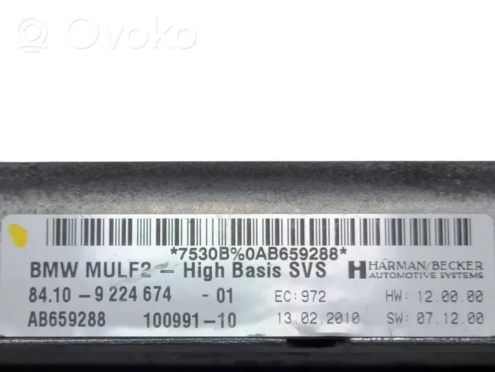 BMW 3 E92 E93 Module unité de contrôle Bluetooth 10099110