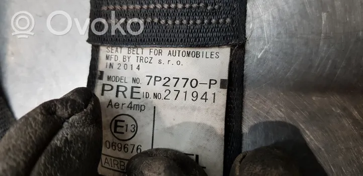 Toyota Auris E180 Ceinture de sécurité avant 7P2770P