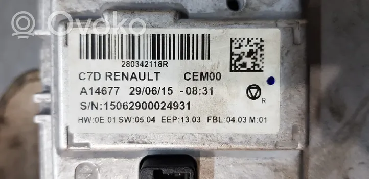 Renault Kadjar HUD-näyttö 280342118R