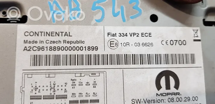 Fiat 500X Centralina Audio Hi-fi 7356050970