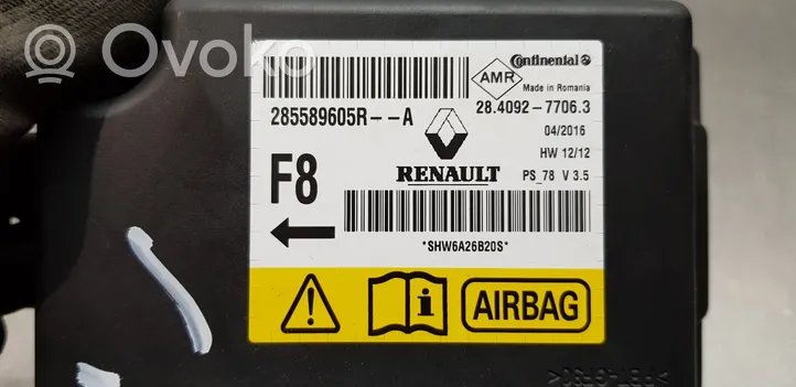 Renault Scenic IV - Grand scenic IV Centralina/modulo airbag 285589605R