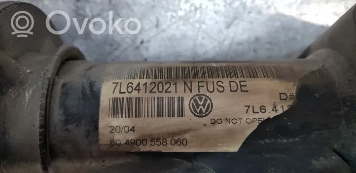 Volkswagen Touareg I Front shock absorber with coil spring 7L6412021