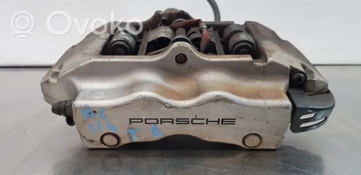 Porsche Cayenne (9PA) Supporto della pinza del freno posteriore 95535242240
