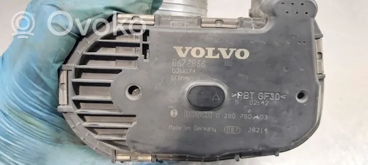 Volvo S60 Valvola corpo farfallato 8677866