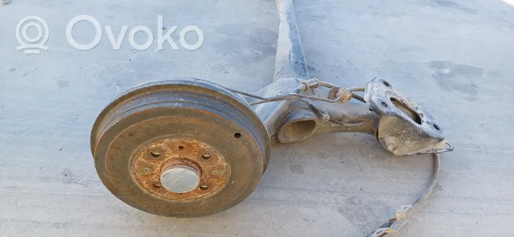 Opel Corsa D Rear axle beam with reductor 13342367