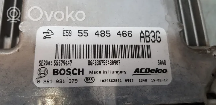 Opel Corsa E Sterownik / Moduł ECU 55485466