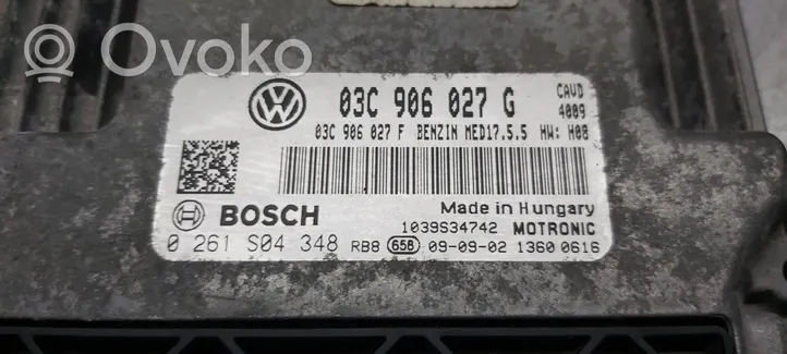 Volkswagen Golf SportWagen Moottorin ohjainlaite/moduuli 03C906027G