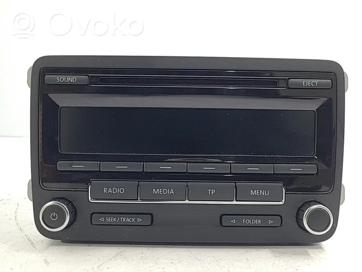 Volkswagen Polo V 6R Panel / Radioodtwarzacz CD/DVD/GPS 5M0057186J