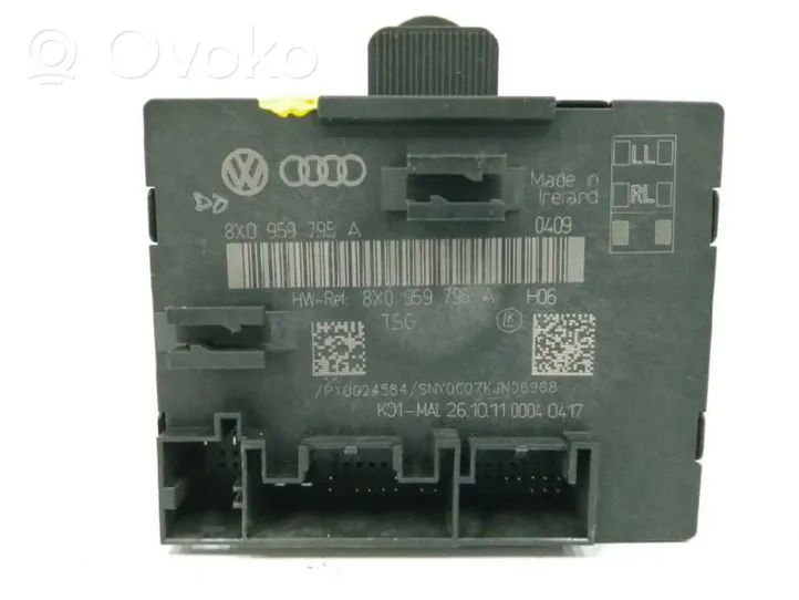 Audi Q3 8U Moduł / Sterownik komfortu 8X0959795A