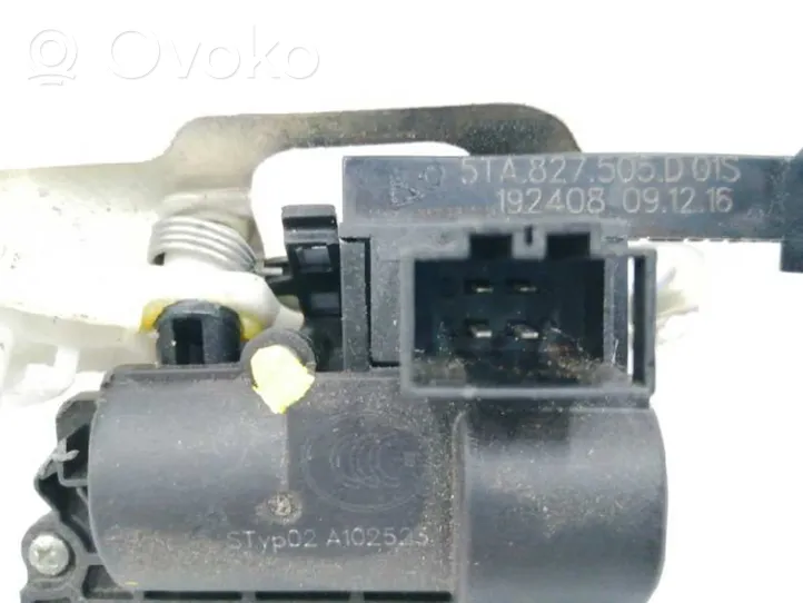 Volkswagen Touran II Tailgate lock latch 5TA827505D