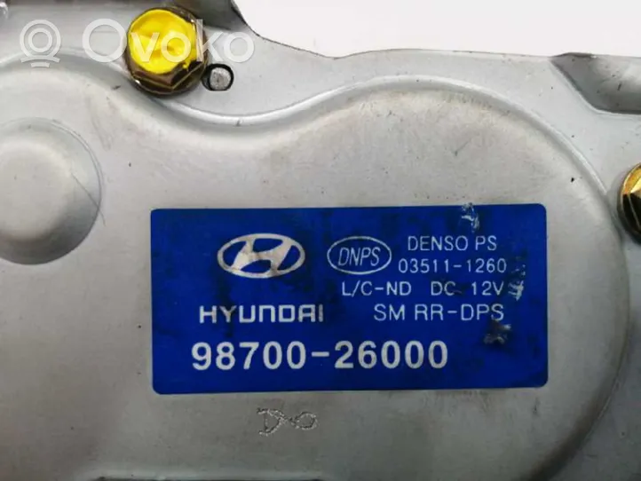 Hyundai Santa Fe Galinio stiklo valytuvo varikliukas 987002600