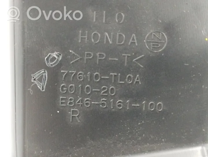 Honda Accord Kojelaudan keskiosan tuuletussuuttimen ritilä 77610TL0AG01020