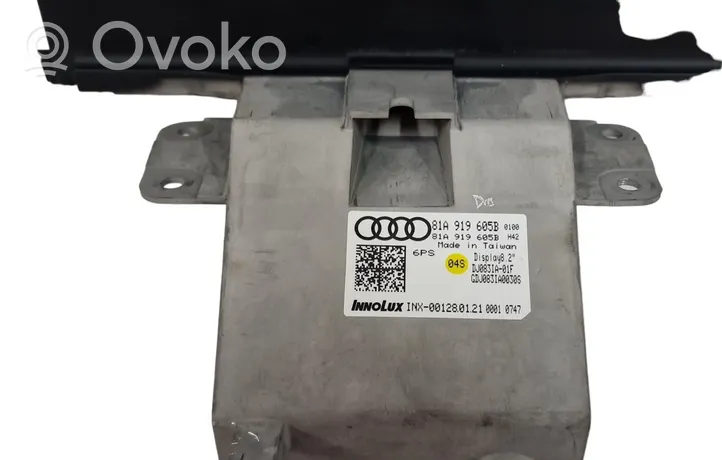 Audi Q2 - Monitori/näyttö/pieni näyttö 81A919605B