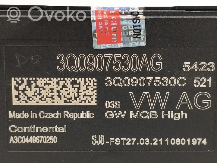 Audi Q2 - Inne komputery / moduły / sterowniki 3Q0907530AG