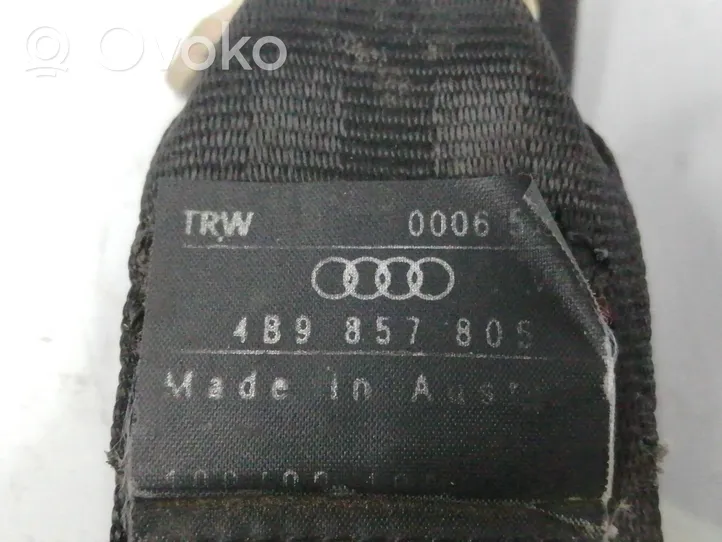 Audi A6 Allroad C5 Ceinture de sécurité arrière 4B9857805