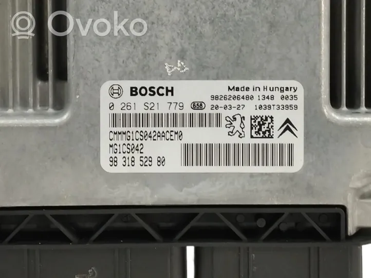 Peugeot 3008 II Sterownik / Moduł ECU 9831852980