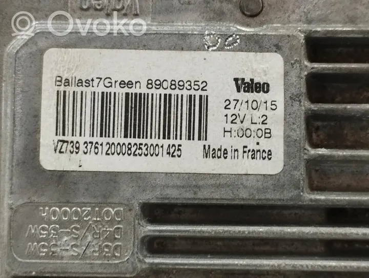 Volvo V60 Sterownik / moduł świateł Xenon 89089352
