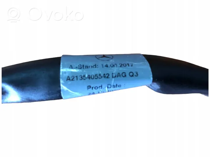 Mercedes-Benz C W205 Cavo negativo messa a terra (batteria) A2135405542