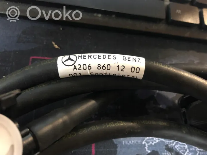 Mercedes-Benz C W206 Tuyau de liquide lave-glace A2068601200