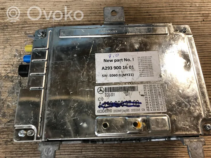 Mercedes-Benz EQC Kiti valdymo blokai/ moduliai A2939001601