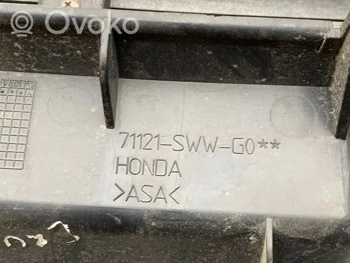 Honda CR-V Maskownica / Grill / Atrapa górna chłodnicy 71121SWWG0