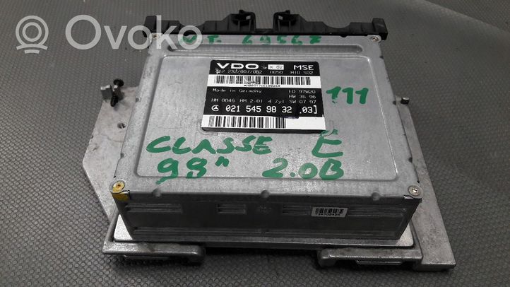 Mercedes-Benz E W210 Calculateur moteur ECU 0215459832