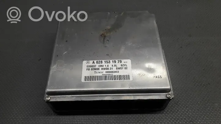 Mercedes-Benz ML W163 Komputer / Sterownik ECU silnika A6281531979