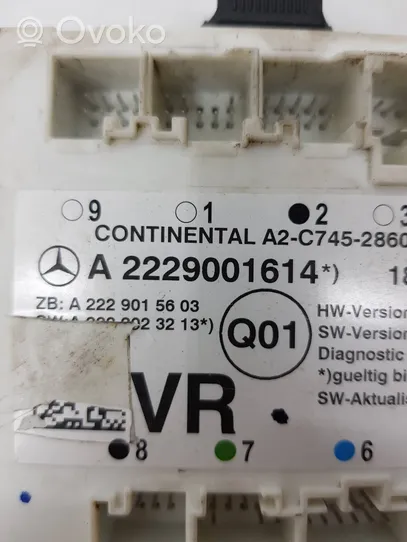 Mercedes-Benz GLC C253 Oven ohjainlaite/moduuli A2229001614