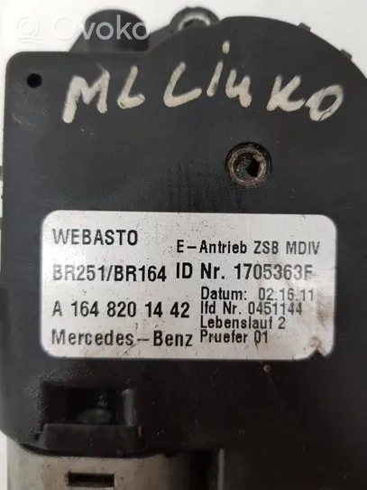 Mercedes-Benz ML W164 Sunroof motor/actuator A1648201442