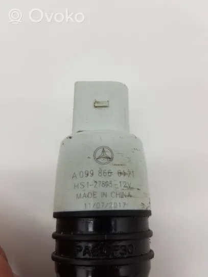 Mercedes-Benz GLC C253 Pompe de lave-glace de pare-brise A0998660121